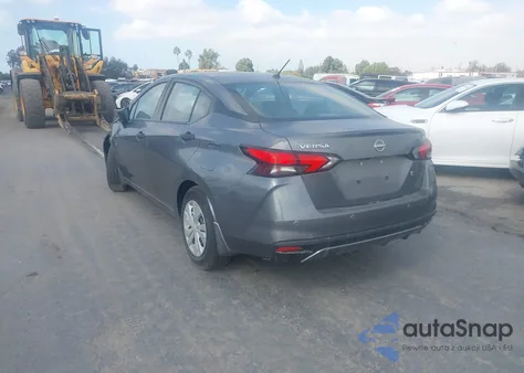 2023 Nissan Versa 1.6 S Xtronic Cvt from USA, damaged, VIN 3N1CN8DV1PL856457